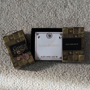 Alex and Ani Gold Game of Thrones Charm Bracelet